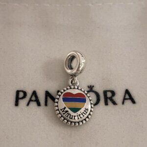 Pandora Mauritius Flag Exclusive Charm Pendant